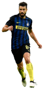 Antonio Candreva football render