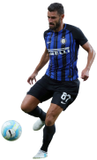 Antonio Candreva football render