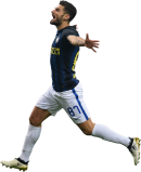 Antonio Candreva football render