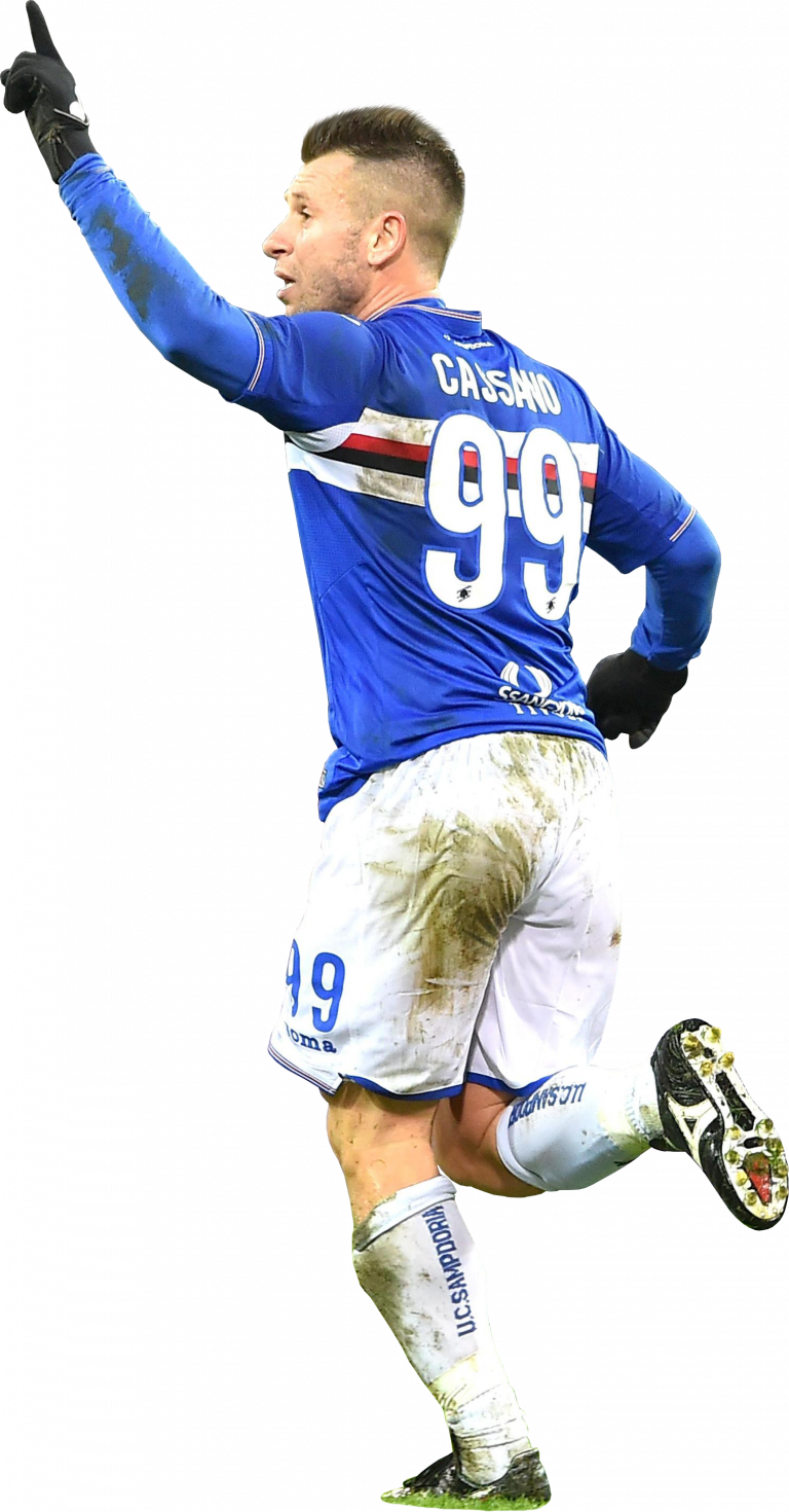 Maillot Sampdoria 2009/2010 - Porté Par Antonio Cassano - Version Domicile - Taille XL