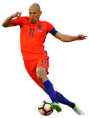 Arjen Robben football render