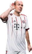 Arjen Robben football render