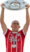 Arjen Robben football render