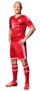 Arjen Robben football render