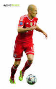 Arjen Robben football render