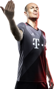 Arjen Robben football render