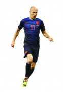 Arjen Robben football render