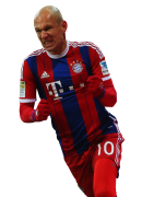 Arjen Robben football render