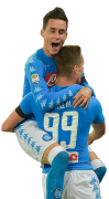 Arkadiusz Milik & Jose Callejon football render