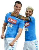 Arkadiusz Milik & Lorenzo Insigne football render