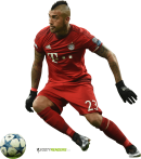 Arturo Vidal football render