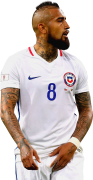 Arturo Vidal football render