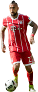 Arturo Vidal football render