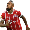 Arturo Vidal football render