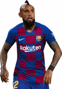 Arturo Vidal football render