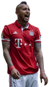 Arturo Vidal football render