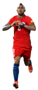 Arturo Vidal football render