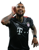 Arturo Vidal football render