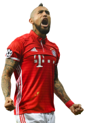 Arturo Vidal football render