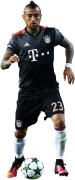 Arturo Vidal football render