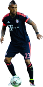 Arturo Vidal football render