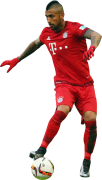 Arturo Vidal football render