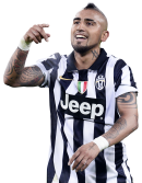 Arturo Vidal football render