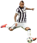 Arturo Vidal football render