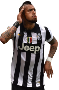 Arturo Vidal football render