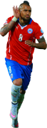 Arturo Vidal football render