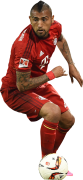 Arturo Vidal football render