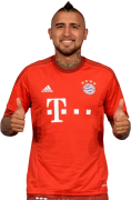 Arturo Vidal football render