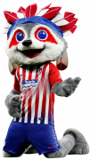 Atletico Madrid Mascot football render