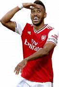 Pierre-Emerick Aubameyang football render