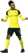 Pierre Emerick Aubameyang football render