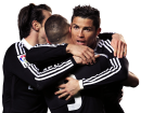 Gareth Bale, Karim Benzema & Cristiano Ronaldo football render