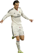 Gareth Bale football render