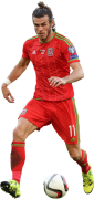 Gareth Bale football render