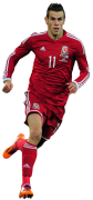 Gareth Bale football render