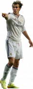 Gareth Bale football render