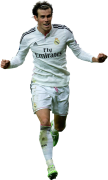 Gareth Bale football render