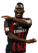 Mario Balotelli football render