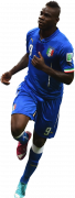 Mario Balotelli football render