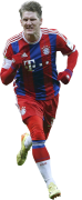 Bastian Schweinsteiger football render