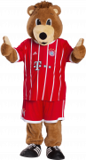 Bayern Munich Mascot “Berni” football render