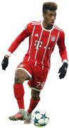 Kingsley Coman football render