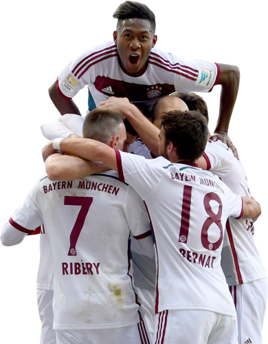 David Alaba & Franck Ribéry & Juan Bernat