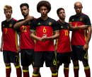 Kevin De Bruyne, Nacer Chadli, Axel Witsel, Eden Hazard & Vincent Kompany football render