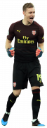 Bernd Leno football render