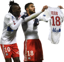Bertrand Traoré & Nabil Fekir football render
